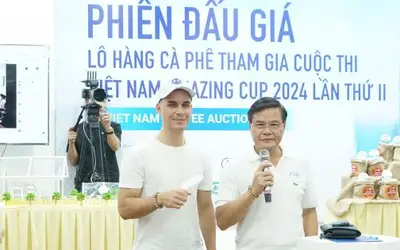 Phiên đấu giá cà phê đặc sản Việt Nam: Arabica đạt mức giá kỷ lục 1,2 triệu đồng/kg