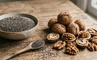 Hạt chia và 3 thực phẩm chay giàu Omega-3 tốt cho sức khỏe tim mạch