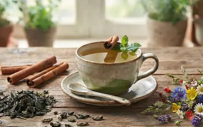 Phân tích khoa học về lợi ích sức khỏe khi kết hợp trà xanh và quế